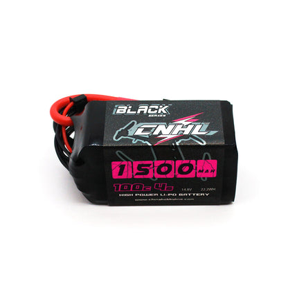 BATTERIA BLACK LIPO 4S 1500MAH 100C - CNHL